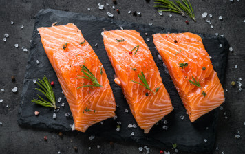 Salmon fillet from Scotland...