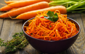 Salade de carottes râpées aux yogourt