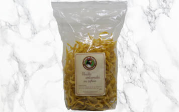 Artisanal pasta with saffron