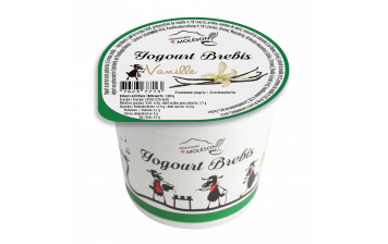 Yogourt Moléson brebis vanille