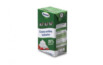 Crème UHT 35% - brique 0,25l